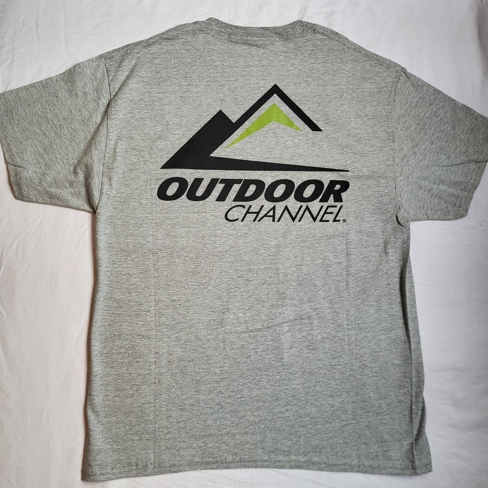 Vintage Outdoor Channel Hanes Tee‎ Short Sleeve Shirt Size Large
